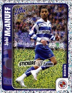 Sticker Jobi Mcanuff - Coca-Cola Championship 2009-2010 n. 282 - Panini