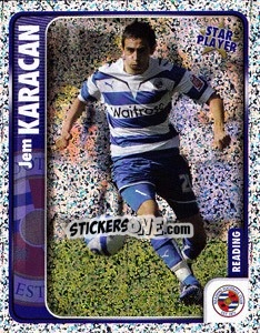 Cromo Jem Karacan - Coca-Cola Championship 2009-2010 - Panini