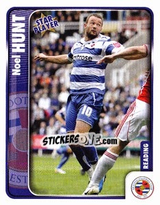 Sticker Noel Hunt - Coca-Cola Championship 2009-2010 n. 284 - Panini