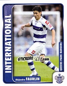 Cromo Alejandro Faurlin - Coca-Cola Championship 2009-2010 n. 289 - Panini