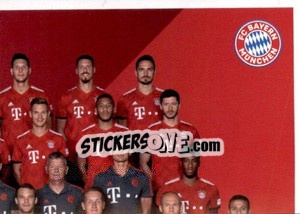 Sticker Team (2) - Fc Bayern München 2018-2019 n. 3 - Panini