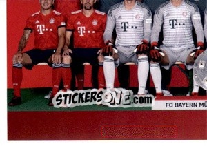 Sticker Team (3) - Fc Bayern München 2018-2019 n. 4 - Panini