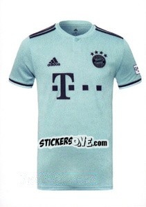 Sticker Trikot away - Fc Bayern München 2018-2019 n. 9 - Panini