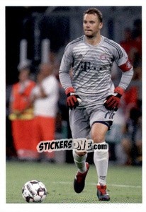 Sticker Manuel Neuer - Fc Bayern München 2018-2019 n. 20 - Panini
