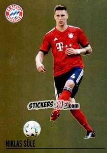 Sticker Niklas Süle - Fc Bayern München 2018-2019 n. 29 - Panini