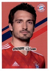 Sticker Mats Hummels - Fc Bayern München 2018-2019 - Panini