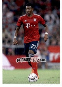 Sticker David Alaba - Fc Bayern München 2018-2019 n. 55 - Panini