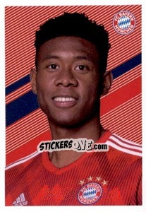 Sticker David Alaba - Fc Bayern München 2018-2019 n. 56 - Panini