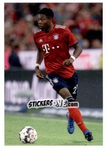 Sticker David Alaba - Fc Bayern München 2018-2019 n. 57 - Panini
