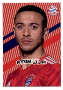 Sticker Thiago Alcántara - Fc Bayern München 2018-2019 n. 76 - Panini