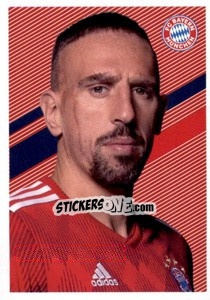 Sticker Franck Ribery - Fc Bayern München 2018-2019 n. 87 - Panini