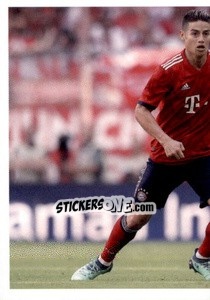 Sticker James Rodriguez - Fc Bayern München 2018-2019 n. 94 - Panini
