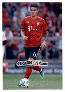 Sticker James Rodriguez - Fc Bayern München 2018-2019 n. 98 - Panini