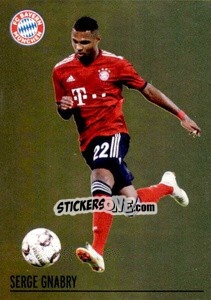 Sticker Serge Gnabry - Fc Bayern München 2018-2019 n. 105 - Panini