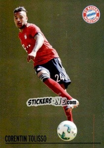 Sticker Corentin Tolisso - Fc Bayern München 2018-2019 n. 110 - Panini