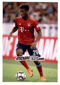 Figurina Kingsley Coman - Fc Bayern München 2018-2019 - Panini