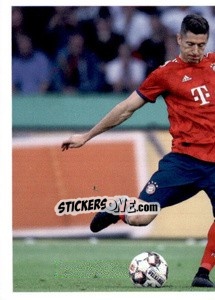 Sticker Robert Lewandowski - Fc Bayern München 2018-2019 n. 124 - Panini