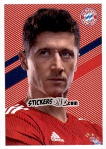 Sticker Robert Lewandowski - Fc Bayern München 2018-2019 n. 129 - Panini