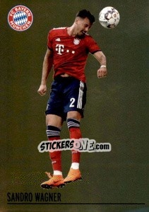 Sticker Sandro Wagner - Fc Bayern München 2018-2019 n. 133 - Panini