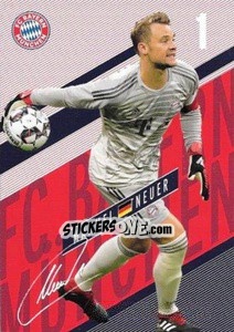 Sticker Manuel Neuer - Fc Bayern München 2018-2019 n. C1 - Panini