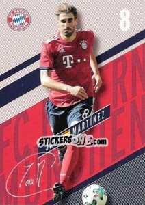 Figurina Javi Martinez - Fc Bayern München 2018-2019 - Panini