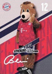 Sticker Berni - Fc Bayern München 2018-2019 n. C14 - Panini