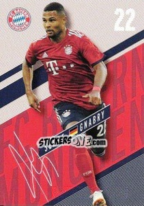 Sticker Serge Gnabry - Fc Bayern München 2018-2019 n. C18 - Panini