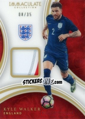 Figurina Kyle Walker - Immaculate Soccer 2017 - Panini