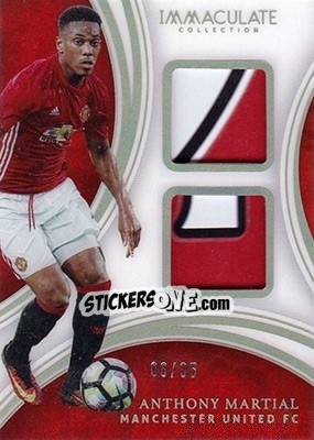 Sticker Anthony Martial - Immaculate Soccer 2017 n. AD-AM - Panini