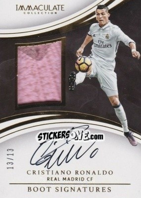 Sticker Cristiano Ronaldo - Immaculate Soccer 2017 n. BS-CR7 - Panini