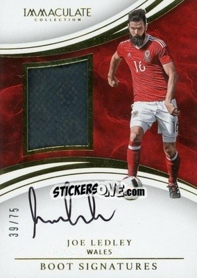 Sticker Joe Ledley - Immaculate Soccer 2017 n. BS-JL - Panini