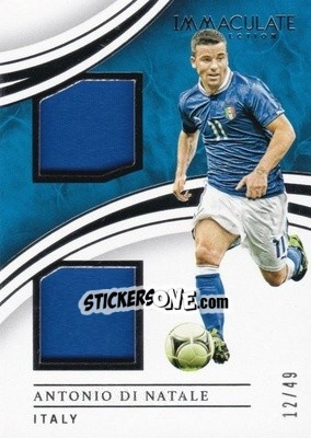 Sticker Antonio Di Natale - Immaculate Soccer 2017 n. BR-ADN - Panini