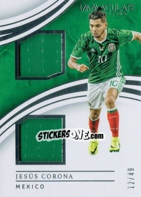 Sticker Jesus Corona - Immaculate Soccer 2017 n. BR-JCO - Panini