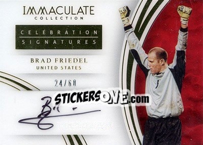 Figurina Brad Friedel - Immaculate Soccer 2017 n. CS-BF - Panini