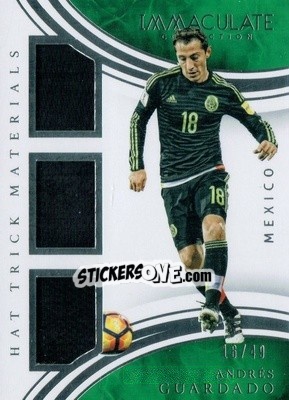 Sticker Andres Guardado - Immaculate Soccer 2017 n. HT-AGU - Panini