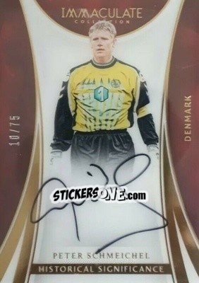 Sticker Peter Schmeichel - Immaculate Soccer 2017 n. HS-PS - Panini