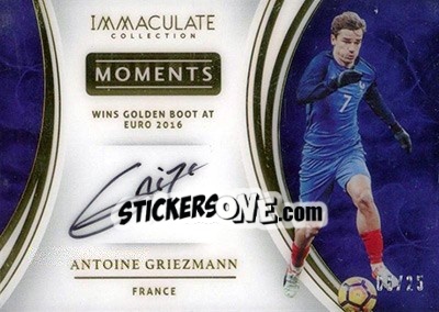 Sticker Antoine Griezmann - Immaculate Soccer 2017 n. IM-AG - Panini