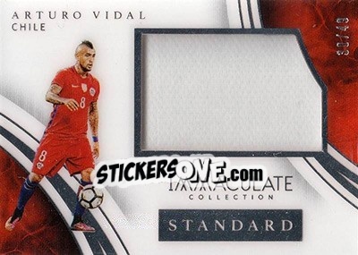 Sticker Arturo Vidal - Immaculate Soccer 2017 - Panini