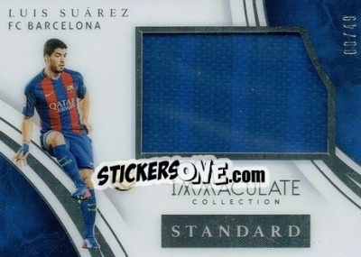 Sticker Luis Suarez - Immaculate Soccer 2017 n. IST-LS - Panini