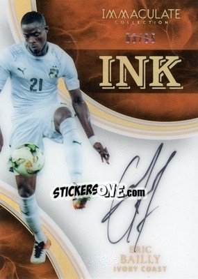 Sticker Eric Bailly - Immaculate Soccer 2017 - Panini
