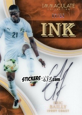 Sticker Eric Bailly - Immaculate Soccer 2017 n. I-EBA - Panini