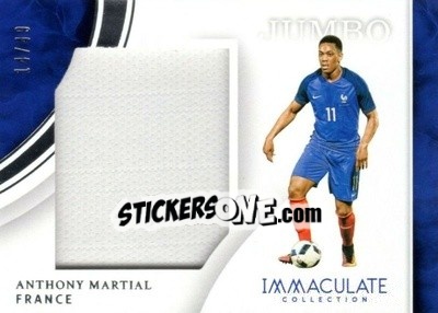Sticker Anthony Martial - Immaculate Soccer 2017 n. JM-AM - Panini