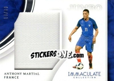 Cromo Anthony Martial - Immaculate Soccer 2017 - Panini