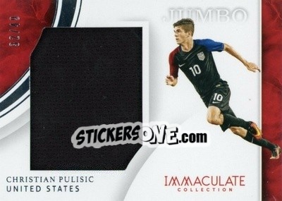 Figurina Christian Pulisic - Immaculate Soccer 2017 - Panini