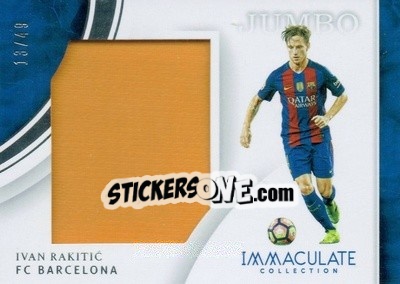 Sticker Ivan Rakitic - Immaculate Soccer 2017 - Panini