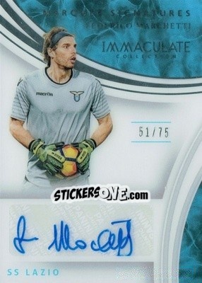 Sticker Federico Marchetti - Immaculate Soccer 2017 n. MS-FMA - Panini