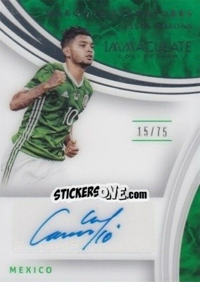 Sticker Jesus Corona - Immaculate Soccer 2017 n. MS-JCO - Panini