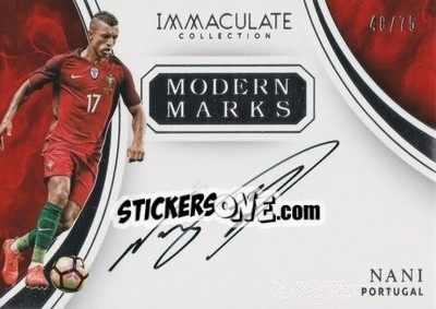 Sticker Nani - Immaculate Soccer 2017 - Panini