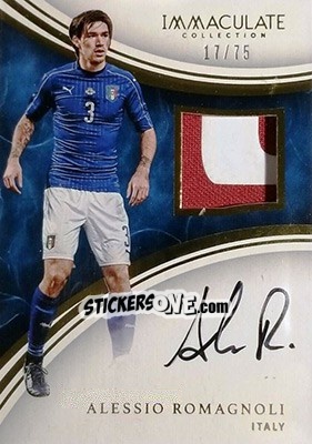 Sticker Alessio Romagnoli - Immaculate Soccer 2017 n. P-ARG - Panini