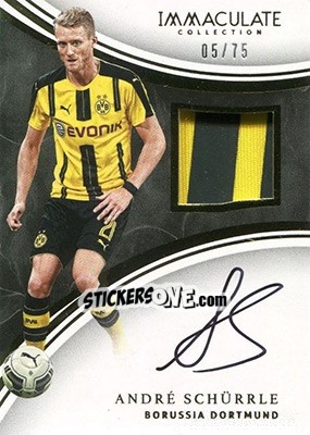 Sticker Andre Schurrle - Immaculate Soccer 2017 n. P-ASC - Panini